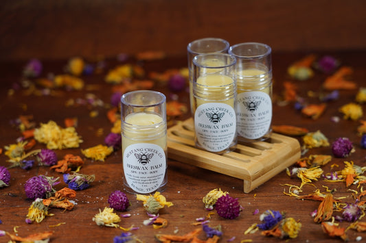 UNSCENTED BEESWAX BALM - PUSH UP STICK