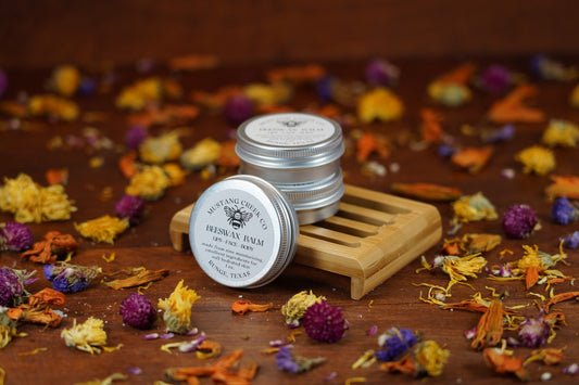 UNSCENTED BEESWAX BALM - 1 OZ TIN